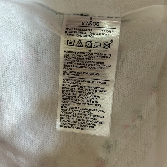 Janie and Jack | FLORAL SWISS DOT DRESS - Picture 9 of 11